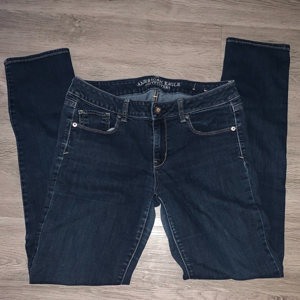 American Eagle Skinny Jeans: 10 long